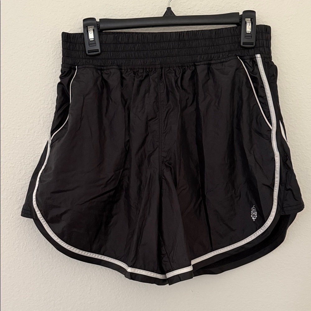 Free People Movement High Waisted Black Shorts M